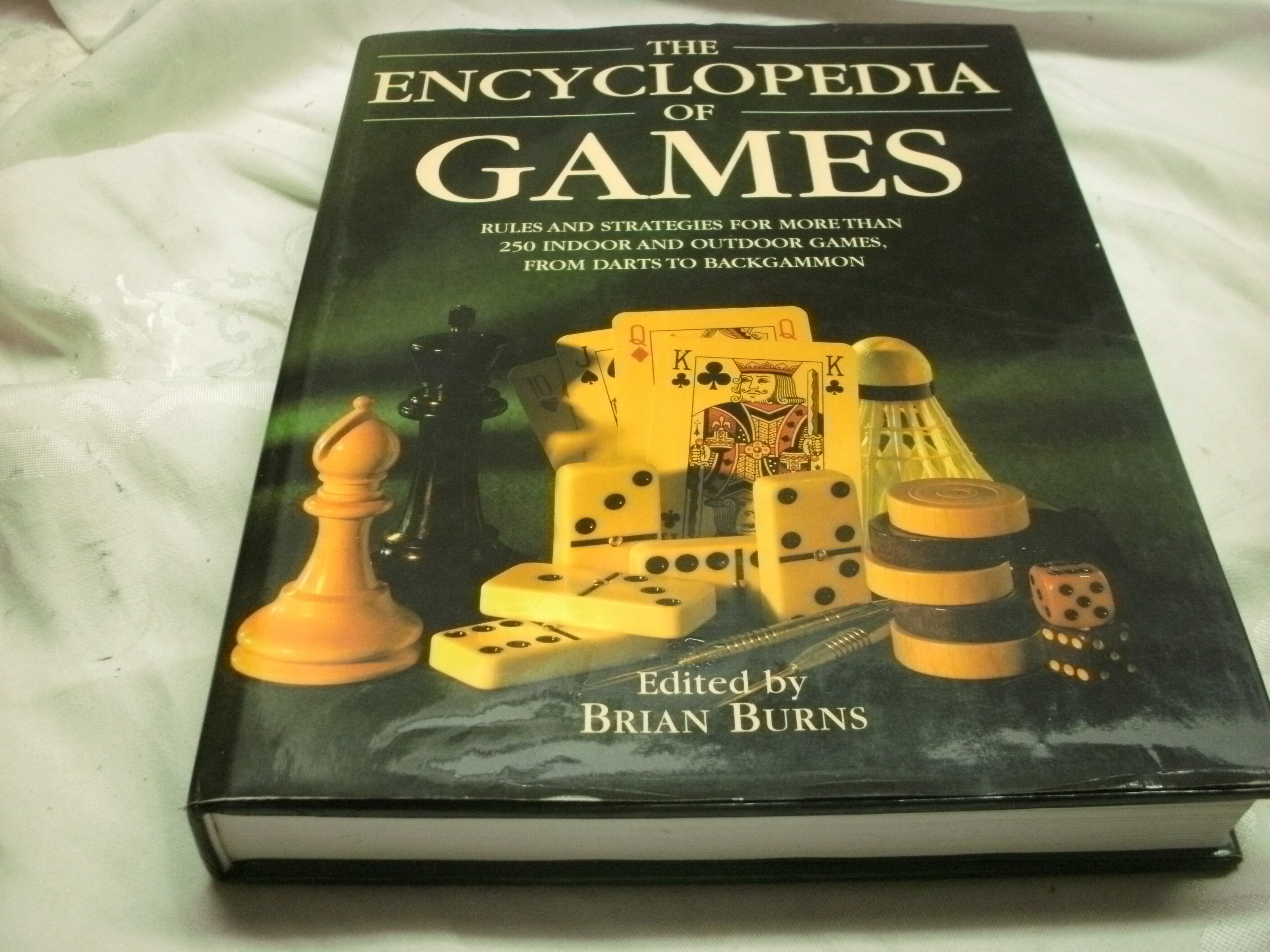 Hardcover Book The Encyclopedia of Games 1998 304 Pages Card Etsy
