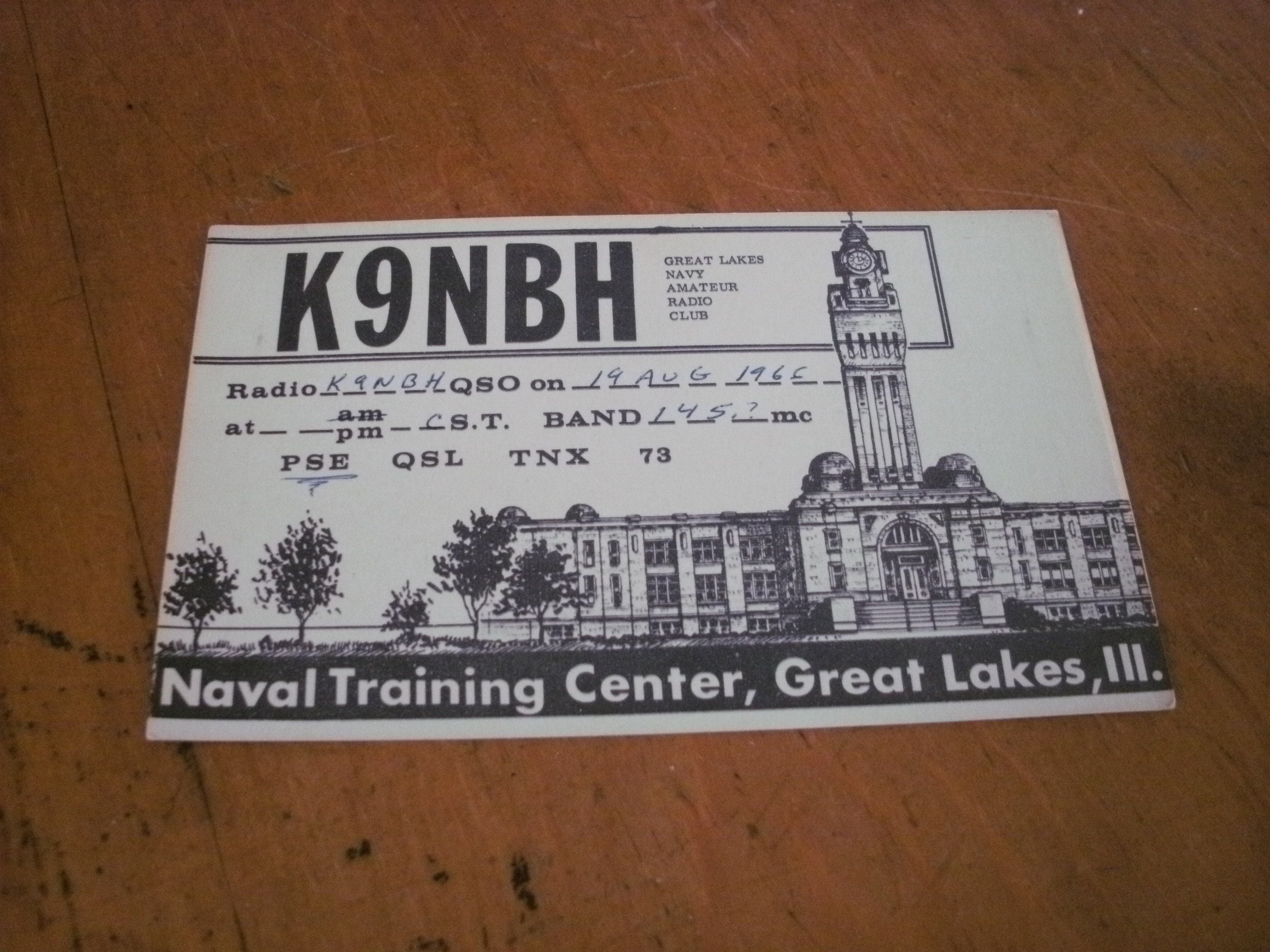 Vietnam Era Ham Radio Great Lakes Naval Training Center Adult Picture