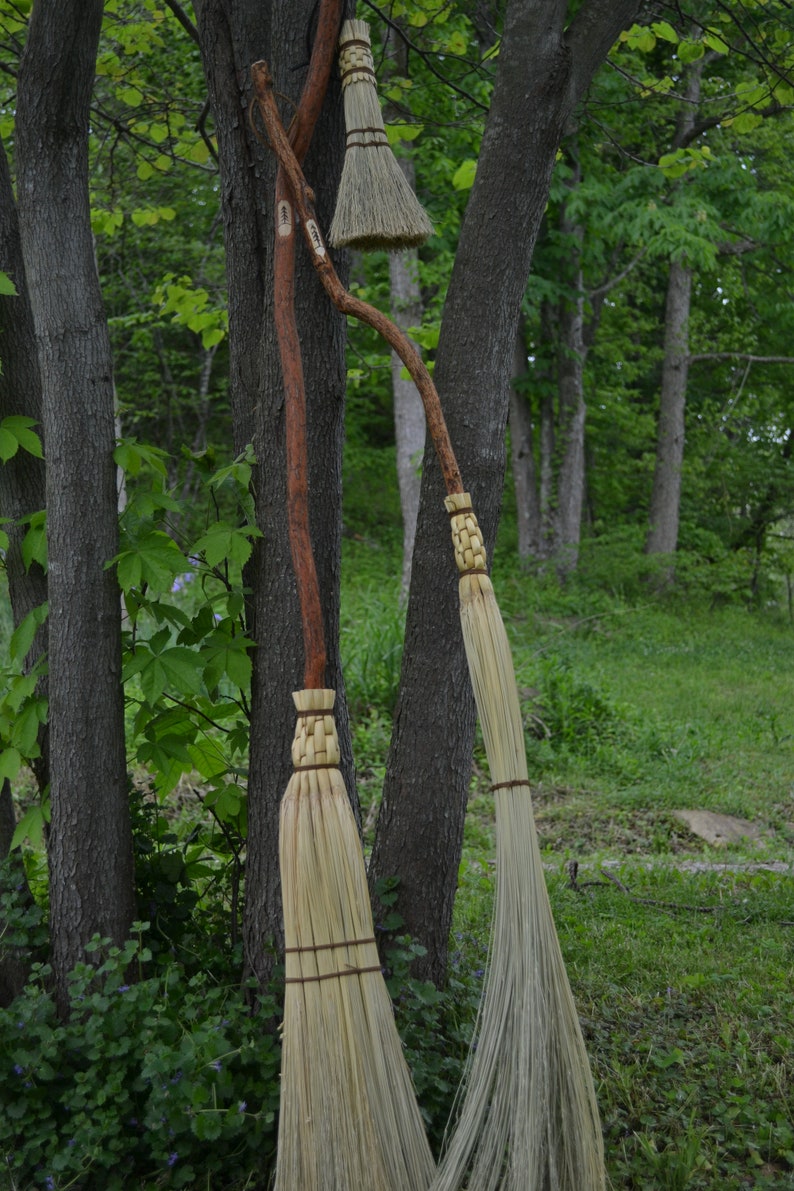 Three piece Appalachian house cleaning set.