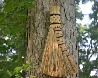 Hand made Appalachian Turkey wing whisk broom