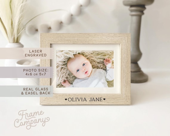 Personalized Baby Name Picture Frame | Child's Name Frame