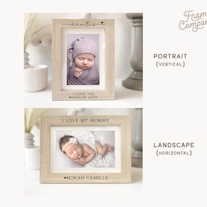Engaged Personalized Picture Frame | Engagement Photo Frame | Bride & Groom to be | Bridal Shower Gift | Announcement Reveal | She said Yes image 5