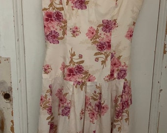 80s Laura Ashley Shortened Mini Dress. Lilac Floral. UK 12 - Etsy