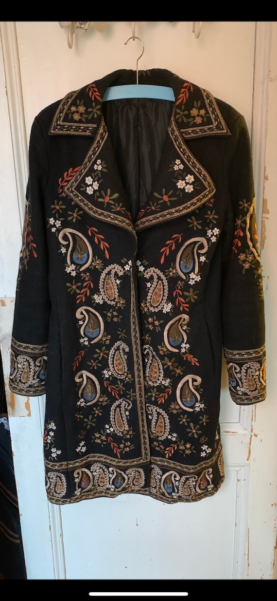 Vintage hippie coat