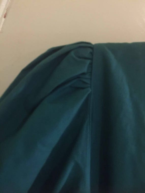 Laura Ashley vintage teal dress - image 4