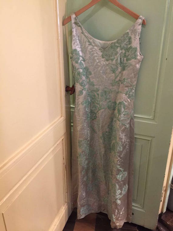 Vintage 60s evening dress