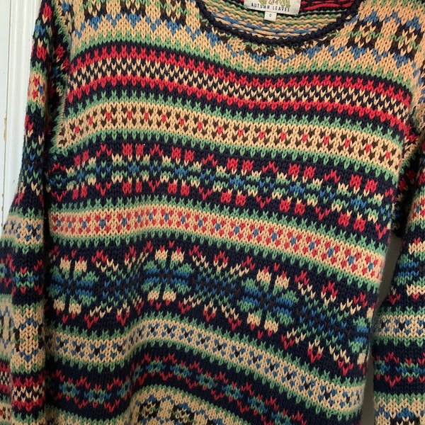 Fairisle Sweater - Etsy