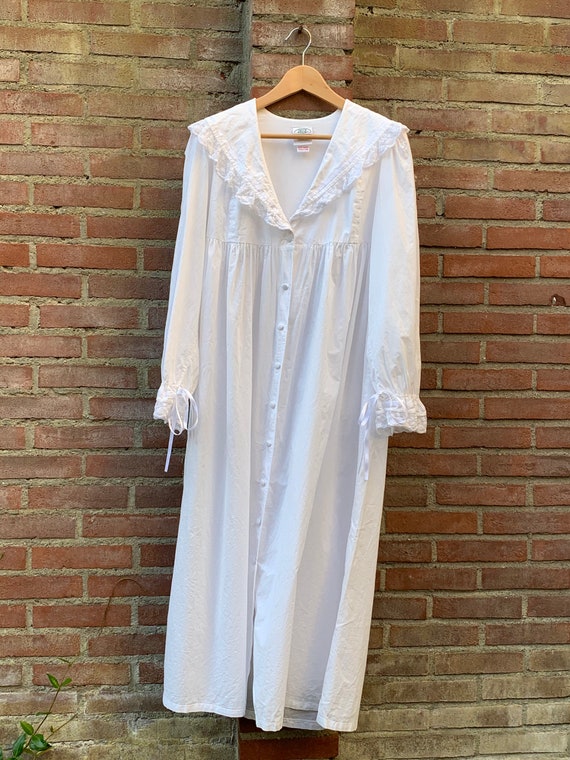Vintage morninggown by Laura Ashley