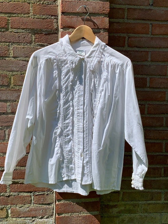 Vintage longsleeved blouse by Laura Ashley - image 8