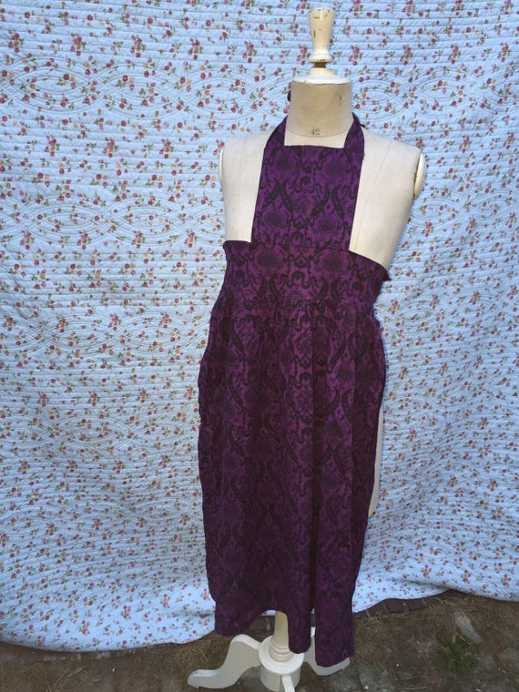 1960s Laura Ashley apron