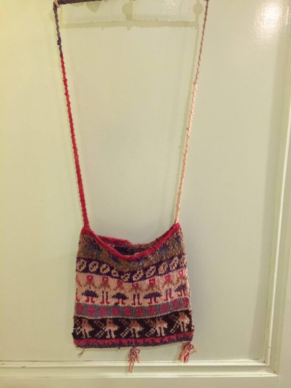 Peruvian messenger bag