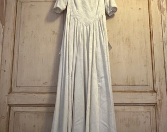 Vintage wedding dress by Laura Ashley