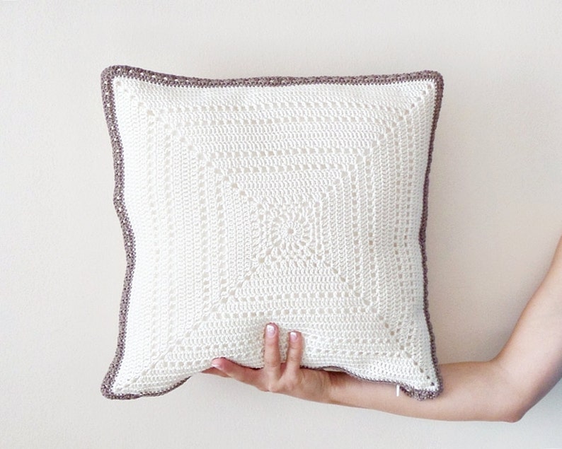 Custom Pillow Case Crochet Pillow Cover Throw Pillow Covers Etsy