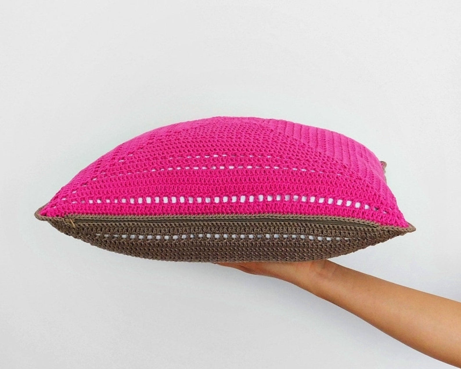 Custom Pillow Case Crochet Pillow Cover Throw Pillow Covers Etsy