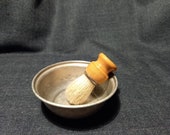 Vintage Men 39 s Shaving Set - Bowl and Shaving Brush