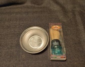 Vintage Men 39 s Shaving Set - Bowl and Shaving Brush - NEW
