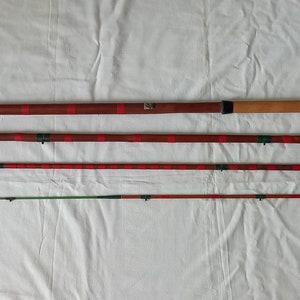 Vintage Bamboo Fishing Rod -  Canada