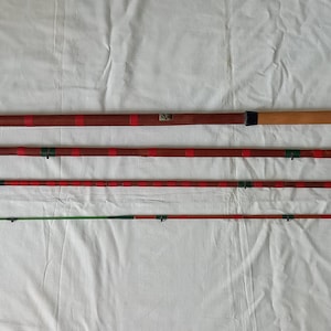 Vintage Bamboo Fishing Rod -  Canada