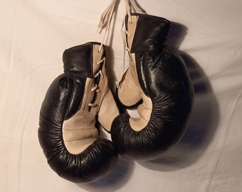 Vintage Roberts Boxing Gloves Speed Bag Cuero marrón Tamaño adulto Hecho Japón Juguetes y juegos Deportes y actividades al aire libre Artes marciales y boxeo Guantes de boxeo 