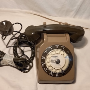 Vintage Telephone with  an Additional Handset.Made in FRANCE.
