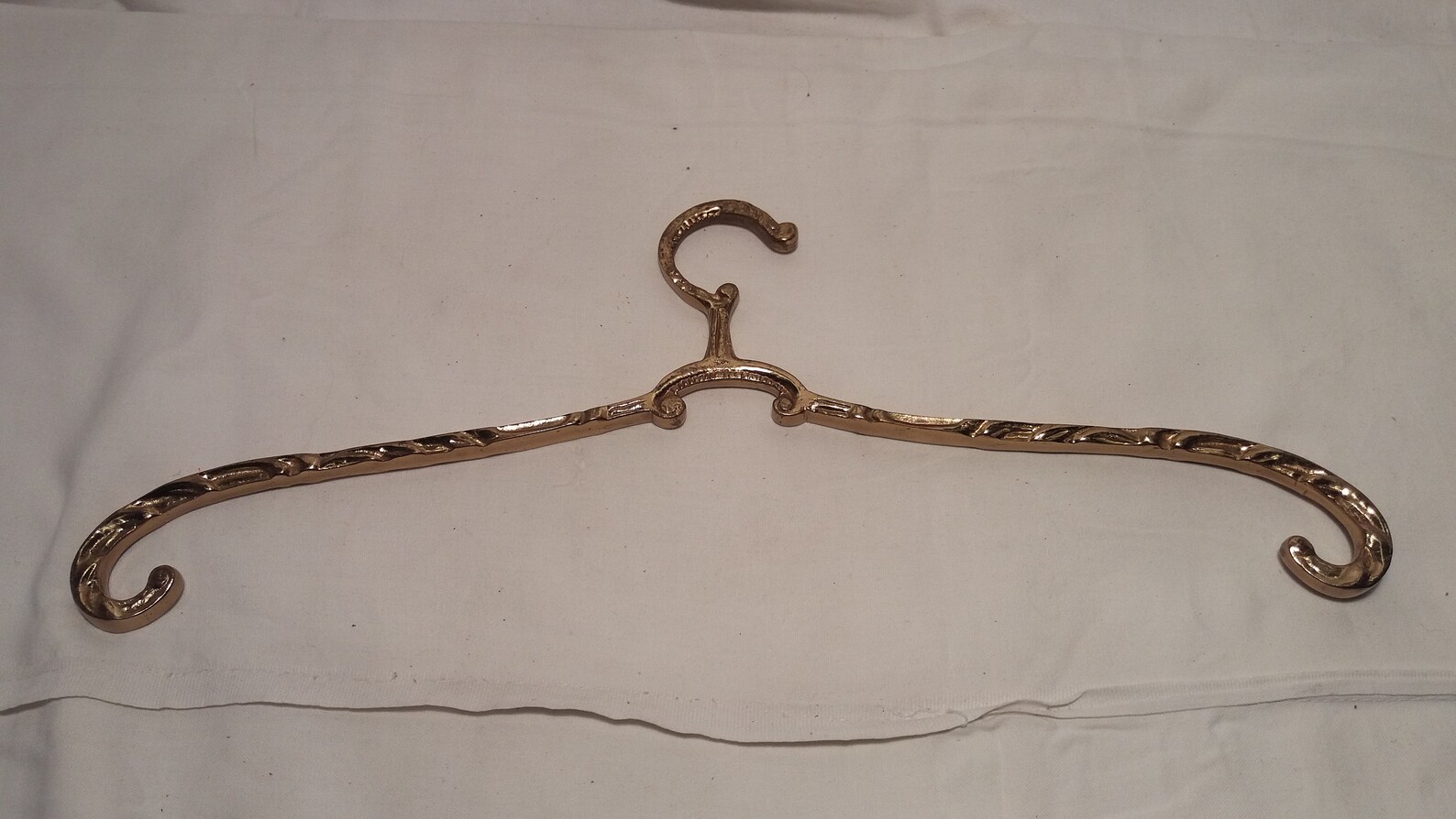 Vintage Brass Clothes Hanger Etsy