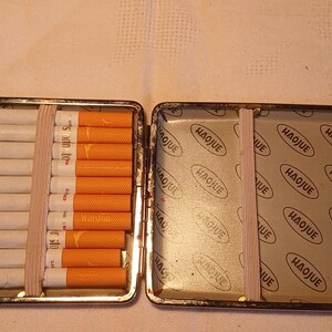Vintage Hard Cigarette Case - 100's
