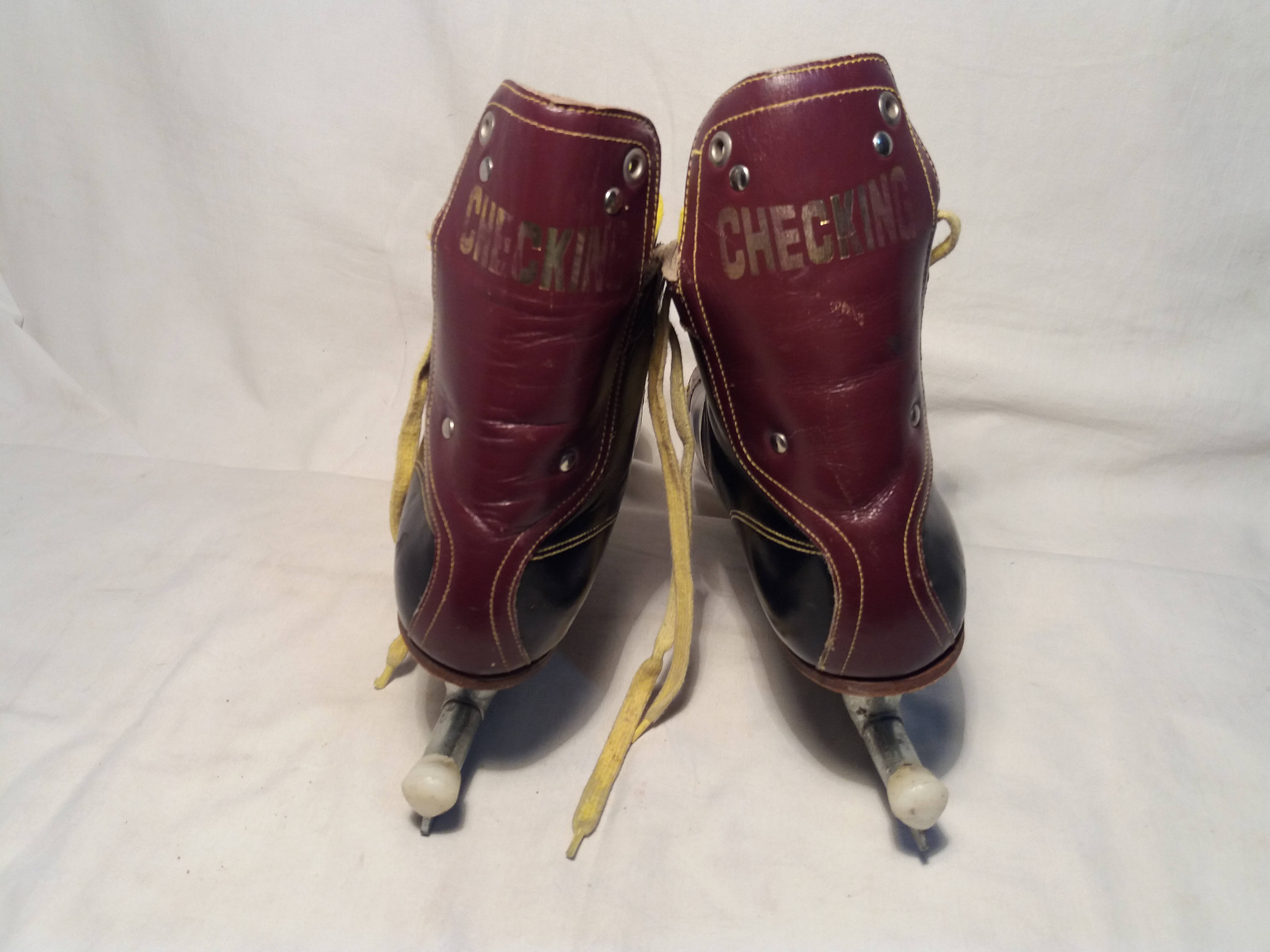 Vintage Leather Junior Ice Hockey Skates. Etsy