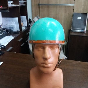 Vintage 1976&#39;s Plastic Sports Helmet.Made in AUSTRIA