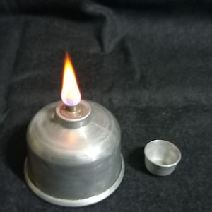 Vintage Aluminium Spirituslampe