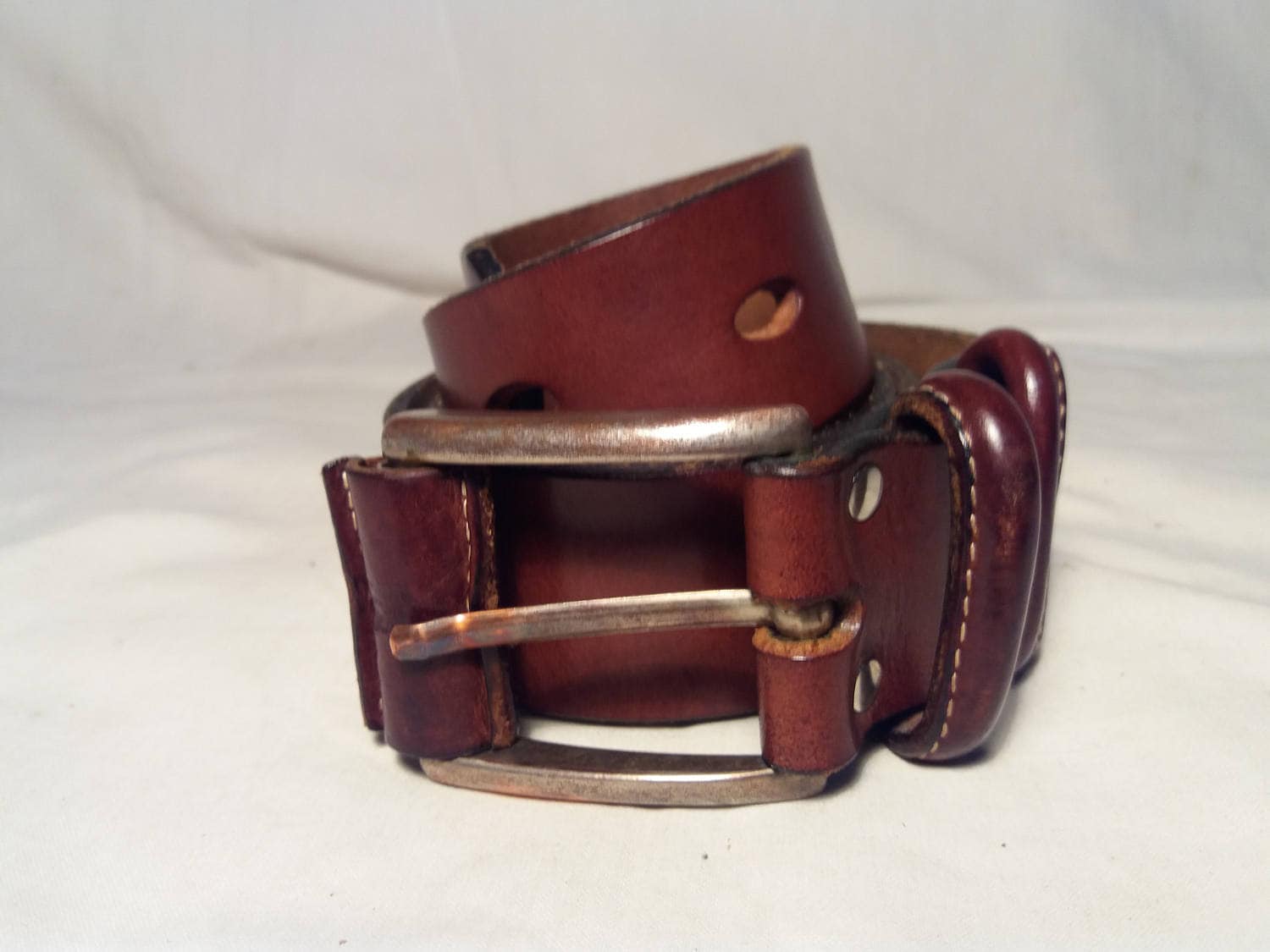 小物 90s used lether belt Vintage Streetwear Archival Japanese Style Leather Belt 90s