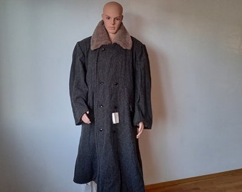 Bulgarian wool and sheepskin coat sale