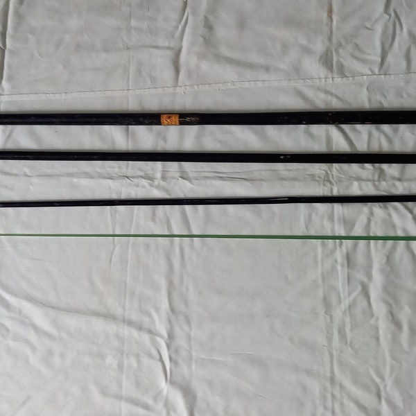 Vintage Bamboo Fishing Cane Pole Rod ,,PEZON & MICHEL'' - FRANCE