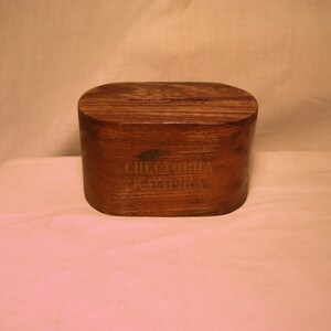 Vintage 1950&#39;s Wooden Children&#39;s Piggy Bank Saving