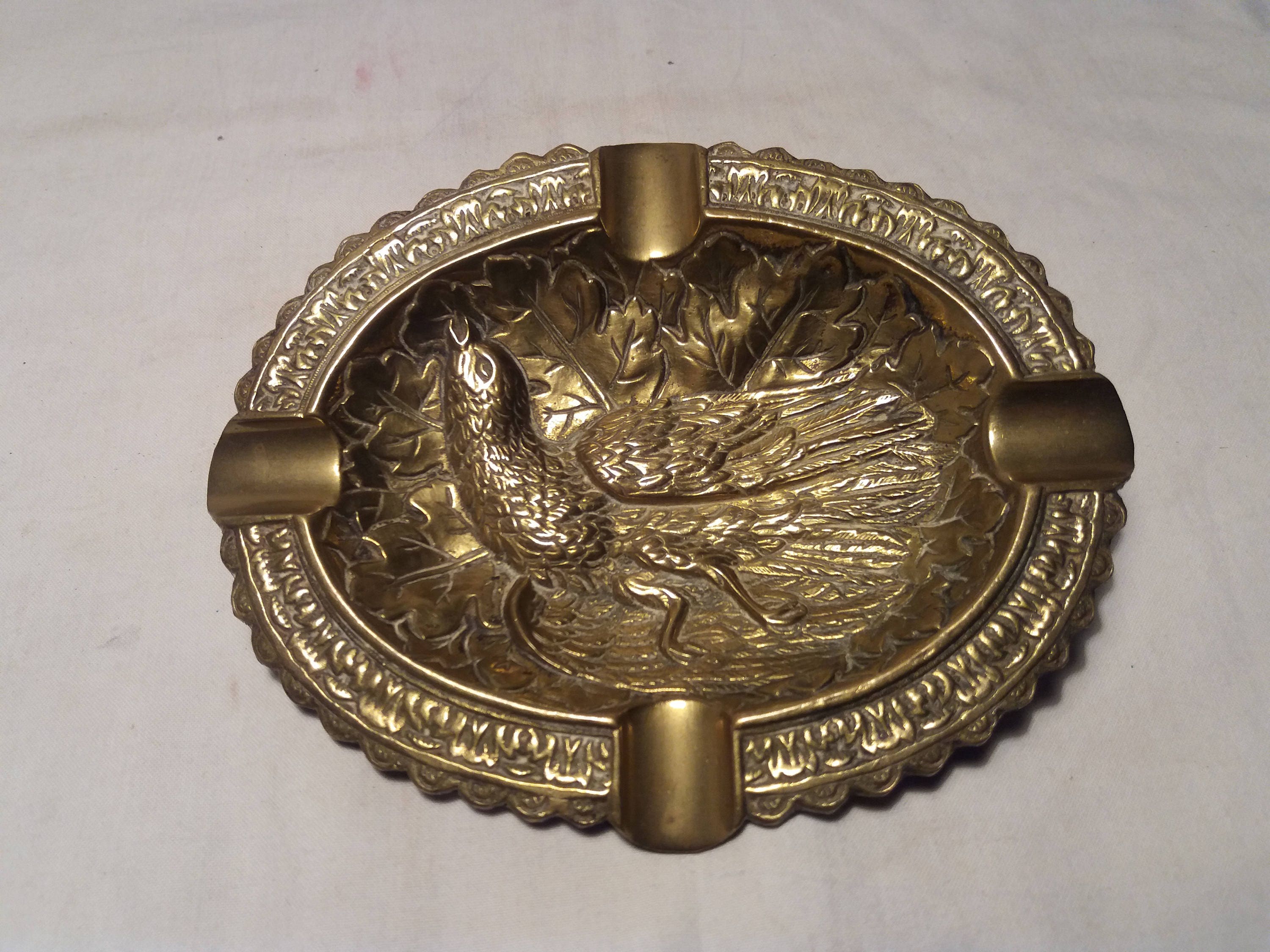 Vintage Handmade Bronze Ashtray NEW Etsy 日本