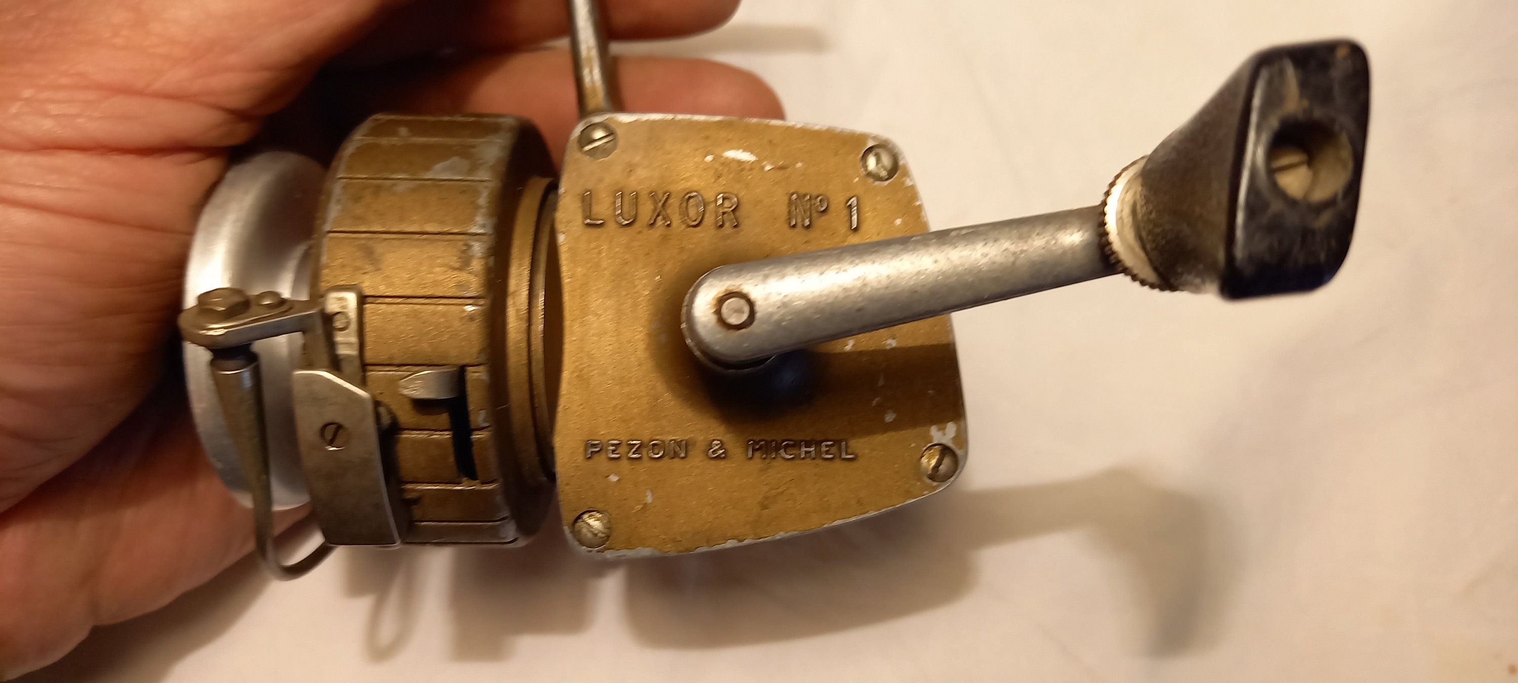 Buy Vintage ,,LUXOR No.1 PEZON & MICHEL'' Spinning Spin Fishing