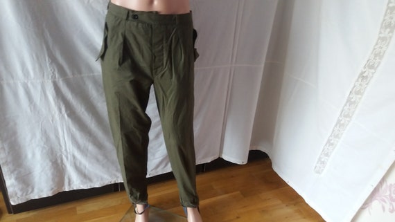 Military Green Canvas Pants - Etsy Denmark