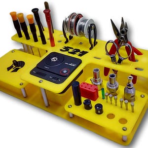 Vape stand for mini tab V1 & V2 521 Coil master(Yellow)