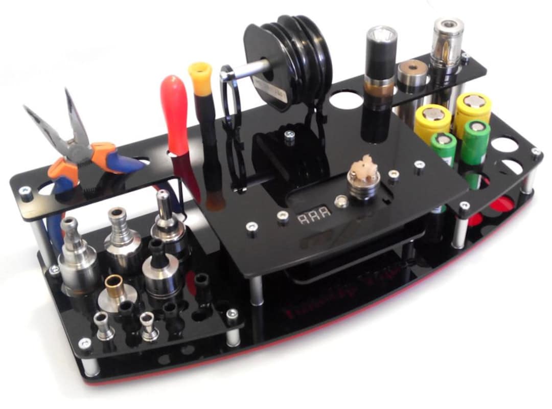 510 Ohm Meter Vape Station V3included Ohm Readerblackred Etsy