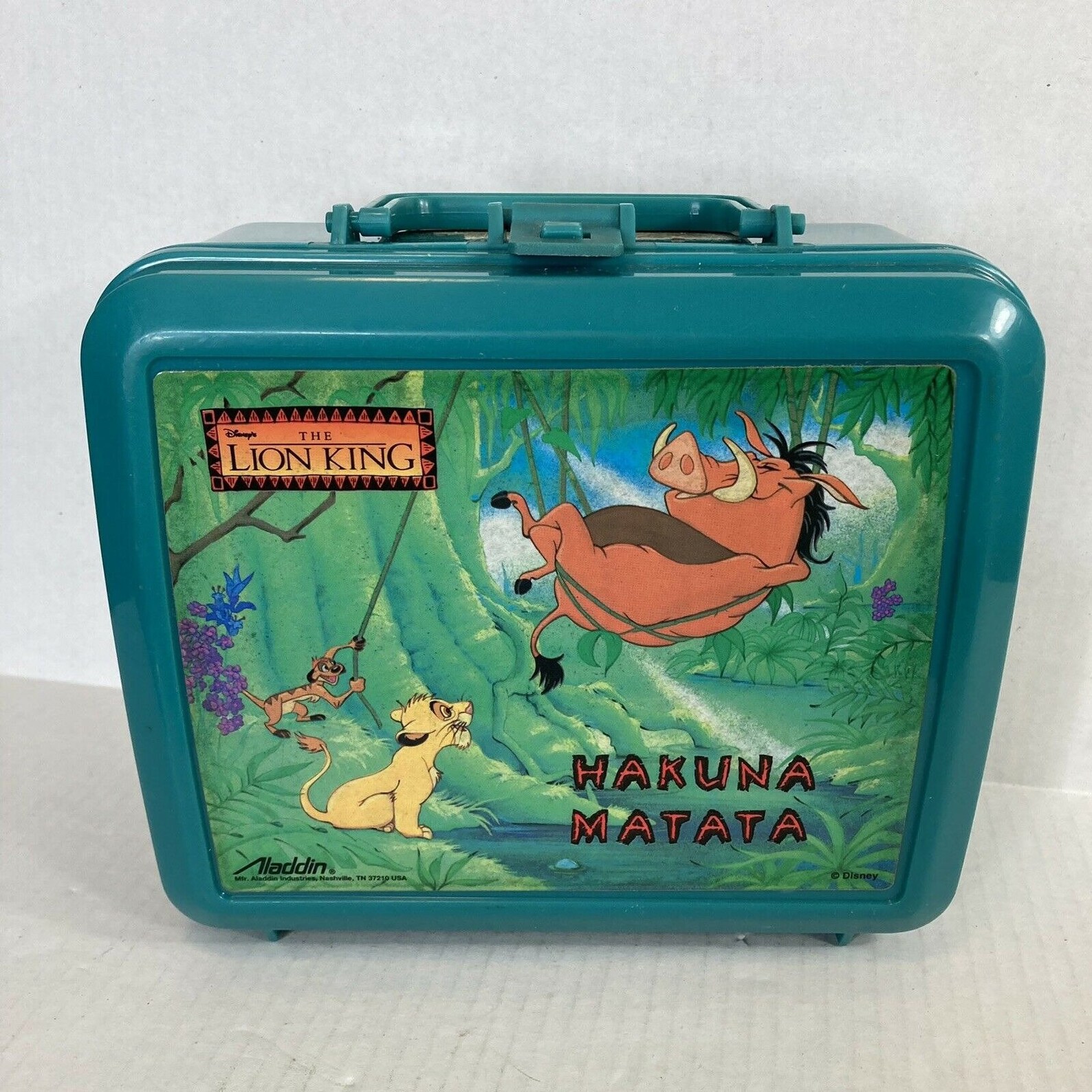 Vintage Disney Lion King Lunch Box Hakuna Matata Etsy