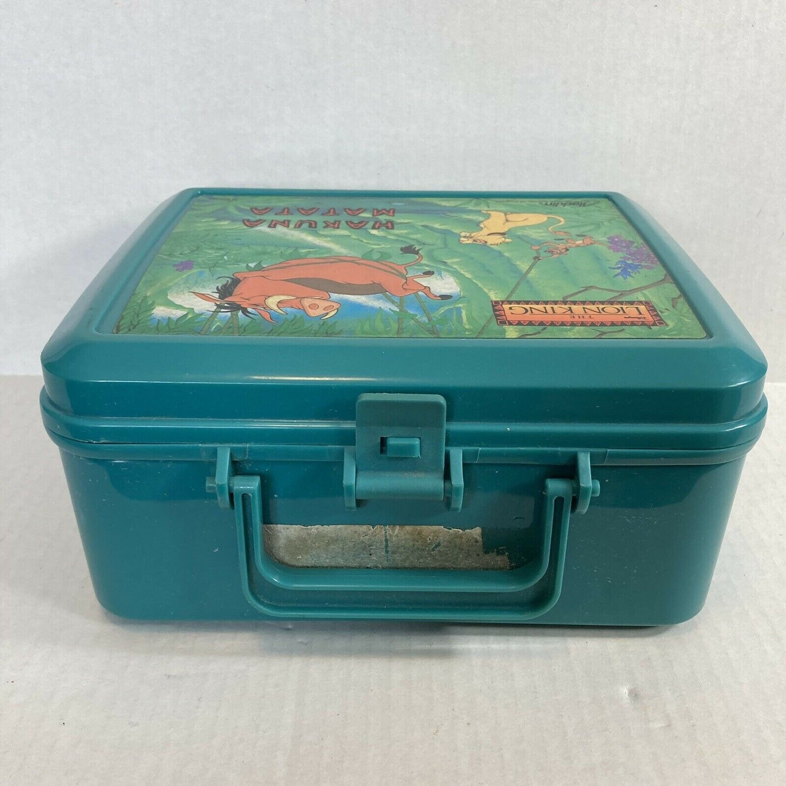 Vintage Disney Lion King Lunch Box Hakuna Matata Etsy