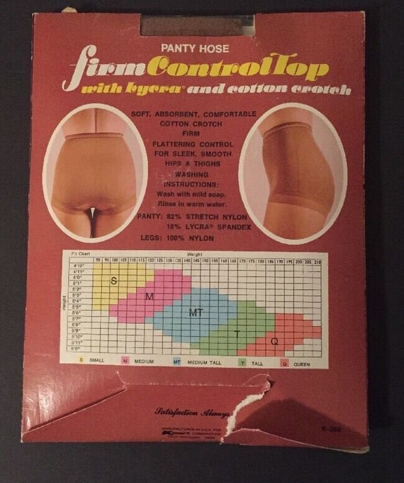 Vintage Kmart Medium Suntone Pantyhose 
