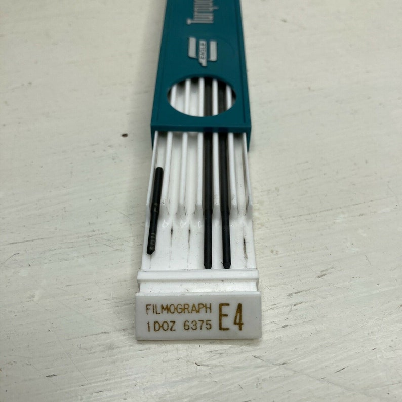 Turquoise Eagle Drawing Leads 3 Slide Containers Lot Partial Etsy