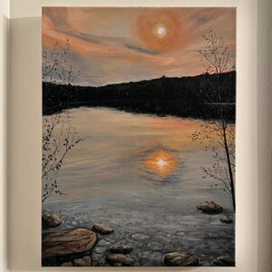 Sunrise on Lake Scranton
