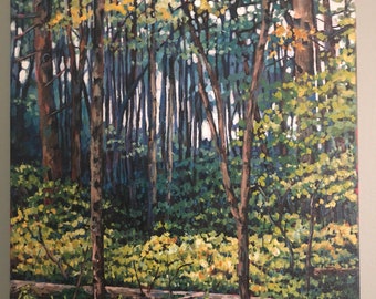 In It, Deep -- Original Oil Painting