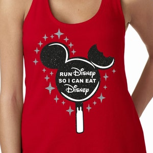 Run Disney So I Can Eat Disney - Run Magical so I can Eat Magical  - Magical Glitter Shirt