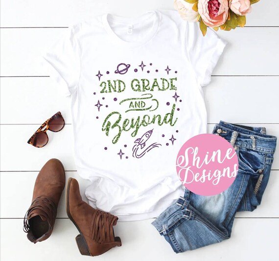 2nd Grade And Beyond - Toy Story Shirt - Magical Glitter Shirt
