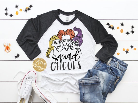 Squad Ghouls - Hocus Pocus Shirt - Sanderson Sisters Shirt - Halloween Shirt THE ORIGINAL CREATOR!!!!