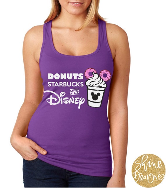Donuts, Coffee  and Magical -  Magical Glitter Shirt