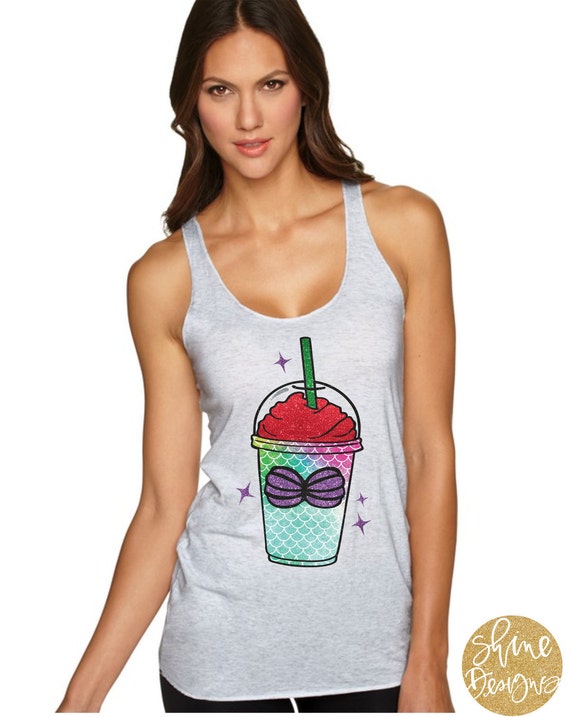 Mermaid Coffee - Mermaid Glitter Shirt