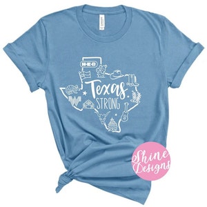 Texas Strong - Texas Icons TShirt